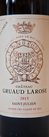 2015 Gruaud Larose (St-Julien)