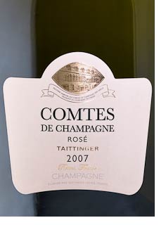 2007 Taittinger Comtes Rose