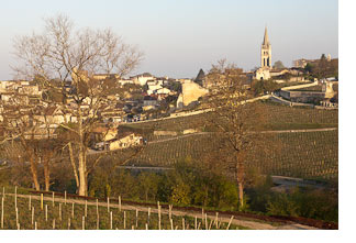 St Emilion from Pavie Macquin