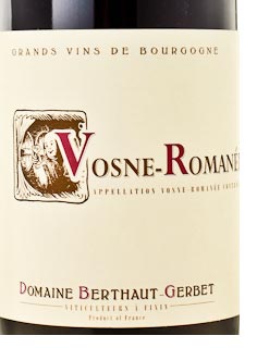 2017 Berthaut-Gerbet Vosne-Romanee