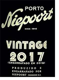 2017 Niepoort vintage port