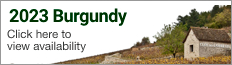 2023 Burgundy en primeur