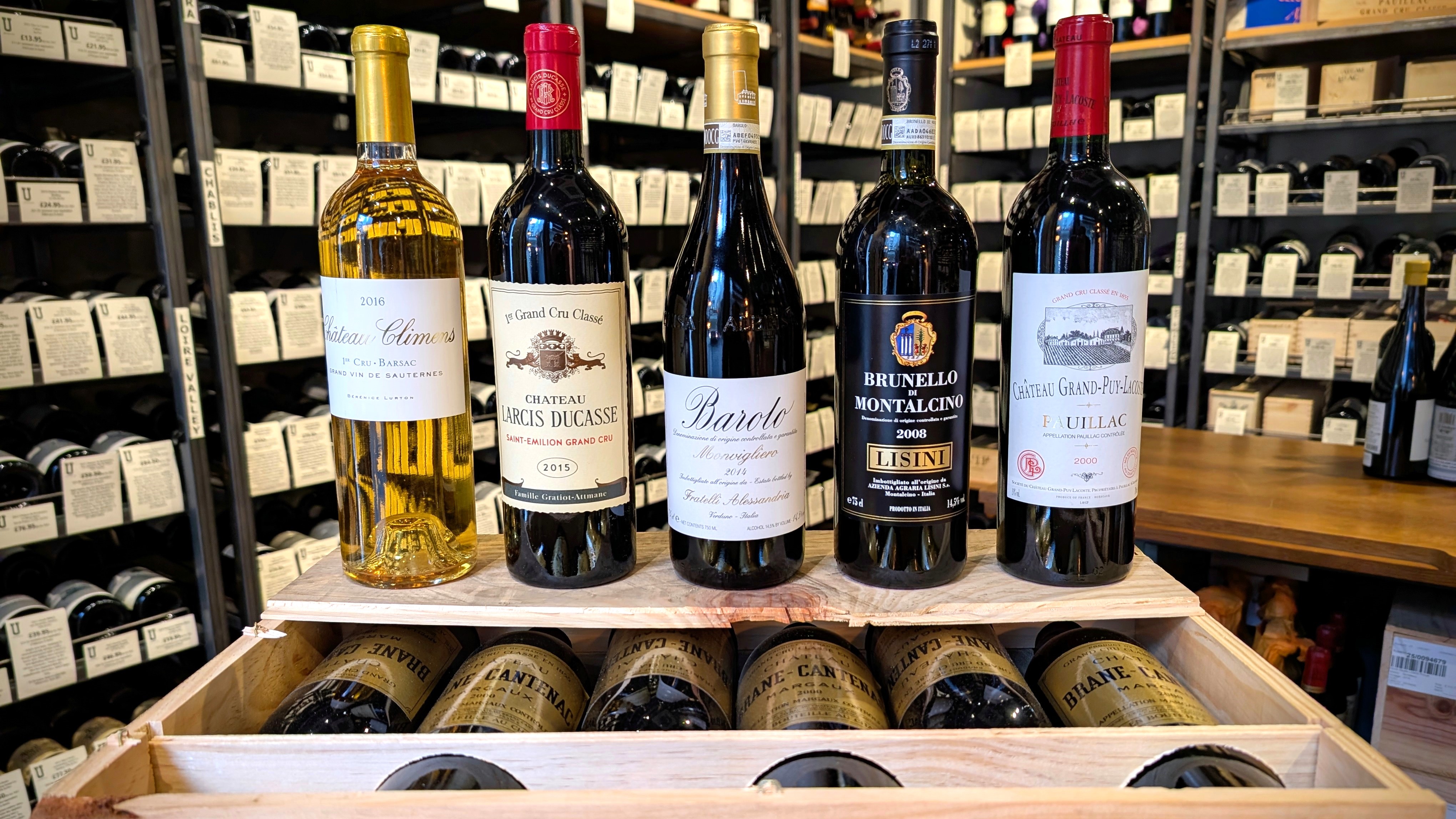 Mature wines at Uncorked