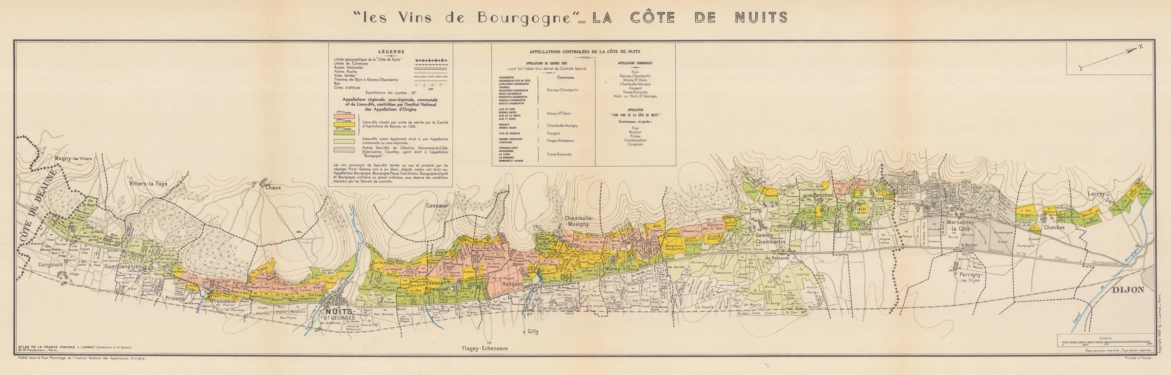 Map of Burgundy