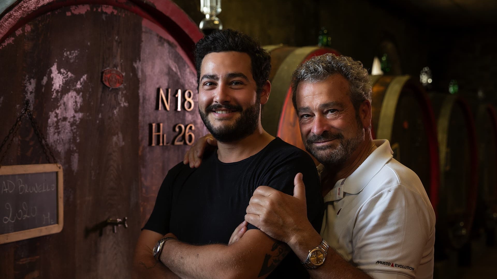 Alessandro Mori and son