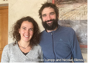 Anne-Cecile Lumpp and Nicolas Blesson