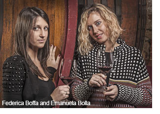 Federica Boffa and Emanuela Bolla