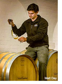 Matt Day, Klein Constantia wine maker