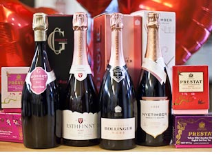St Valentine's day tasting