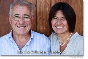Luciano and Barbara Sandrone