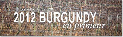 2012 Burgundy en primeur introduction