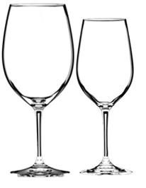 Vinum Bordeaux and Chianti/Riesling glass