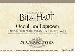 2013 Chapoutier Bila-Haut Occultum Lapidem