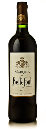 2012 Marquis de Bellefont (St-Emilion)
