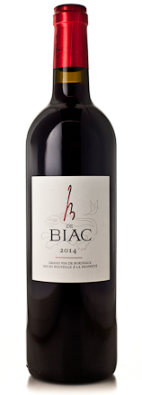 2014 B de Biac (Cadillac Cotes de Bordeaux)