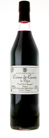 Briottet Creme de Cassis de Dijon 20%