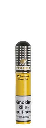 Cohiba Robustos cedar-lined tubes