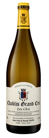 Jean-Paul Droin Chablis Grand Cru Clos