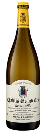 Jean-Paul Droin Chablis GC Grenouilles
