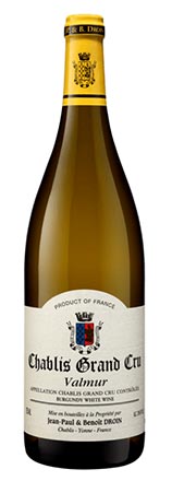 Jean-Paul Droin Chablis Grand Cru Valmur