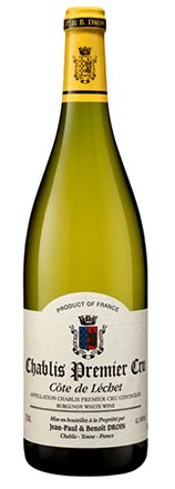 Jean-Paul Droin Chablis Cote de Lechet