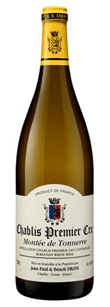 2022 Jean-Paul Droin Chablis Montee Tonnerre
