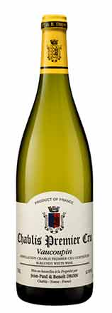 2022 Jean-Paul Droin Chablis Vaucoupin