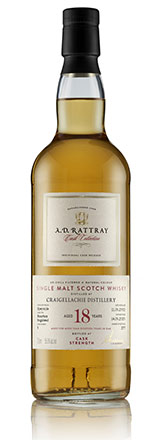 Craigellachie, AD Rattray 18 yo 55.5%