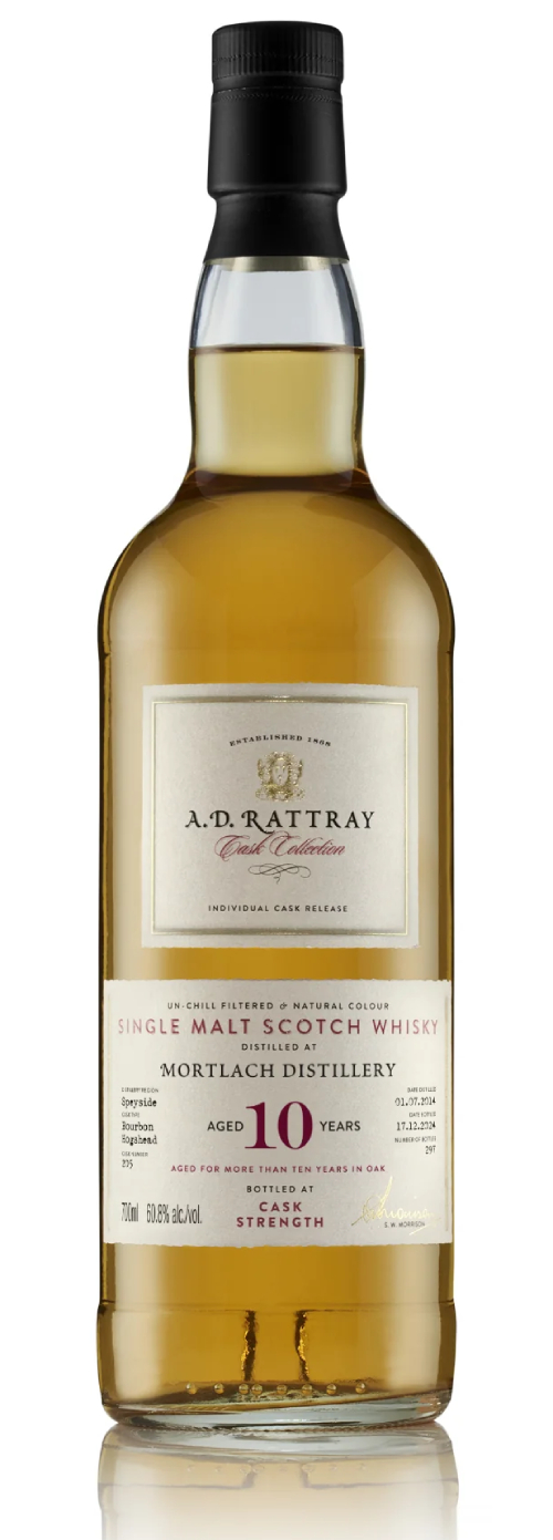 Mortlach, AD Rattray 10 yo 60.8%