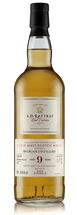 2013 Balblair AD Rattray 9 yo 58.8% Highlands