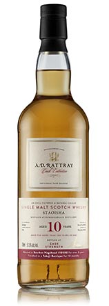 2013 Staoisha, AD Rattray 9 yo 57.4% Islay