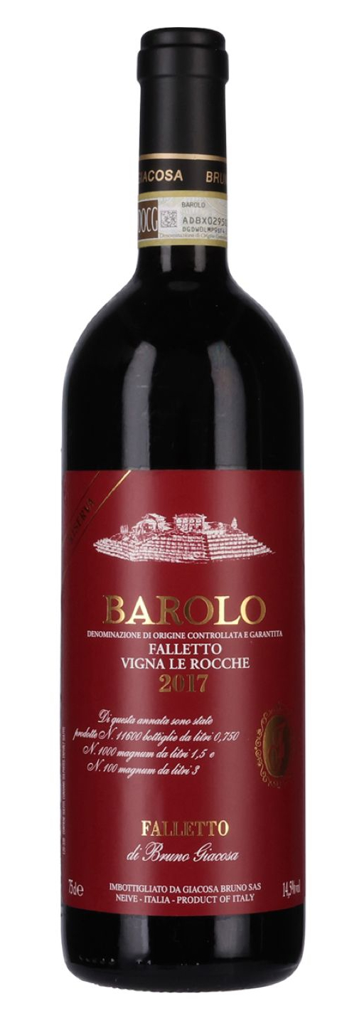 B Giacosa Barolo Falletto Rocche Riserva