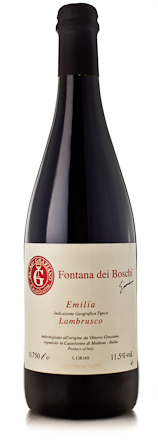 2016 Graziano Fontana dei Boschi Lambrusco