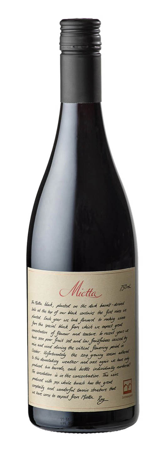 2018 Lethbridge Mietta Pinot Noir