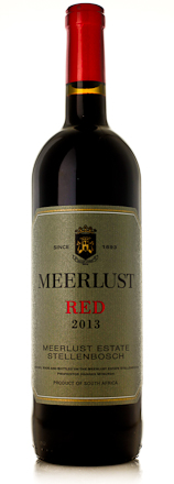2013 Meerlust Red (Stellenbosch)