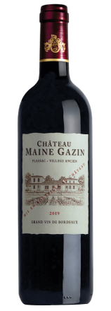 2019 Maine Gazin (Blaye Cotes de Bordeaux)