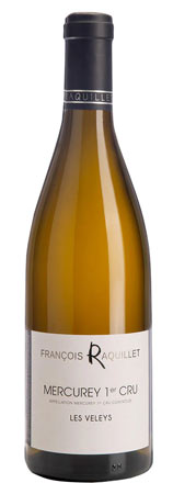 2022 Francois Raquillet Mercurey Blanc Veleys