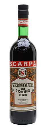 N.V. Scarpa Vermouth di Torino Rosso 18%