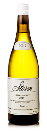 2017 Storm Chardonnay Vrede (Hemel-en-Aarde)
