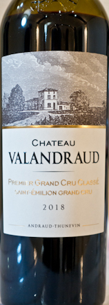 2018 Valandraud (St-Emilion)