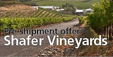 Shafer Vineyards pre-shipment offer