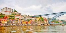 The brige over the Douro in Oporto