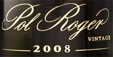 2008 Pol Roger Vintage