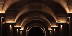 The bottle cellar at Beaucastel