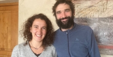 Anne-Cecile Lumpp and her partner Nicolas