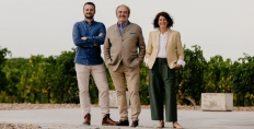 The Belondrade team at their winery in Rueda