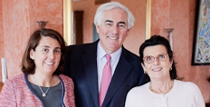 Xavier Borie and family of Grand-Puy-Lacoste