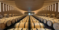 Brane Cantenac barrel cellar