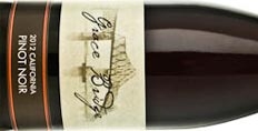 2012 Grace Bridge Pinot Noir