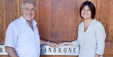 Luciano and Barbara Sandrone
